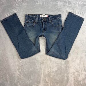 Levi-s Women's Blue and Navy Jeans